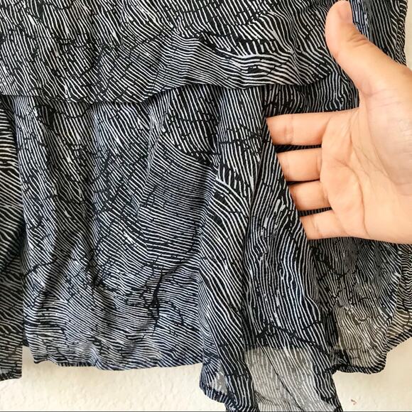 EUC Theory Sleeveless Silk Top Semi Sheer Sz M - Picture 3 of 8